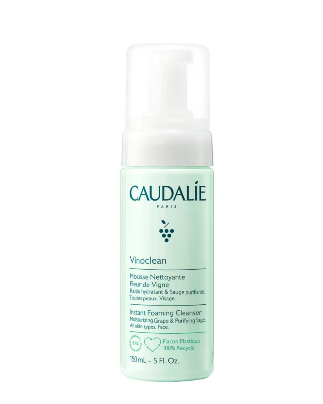 Caudalie Vinoclean Gentle Foam Cleanser
