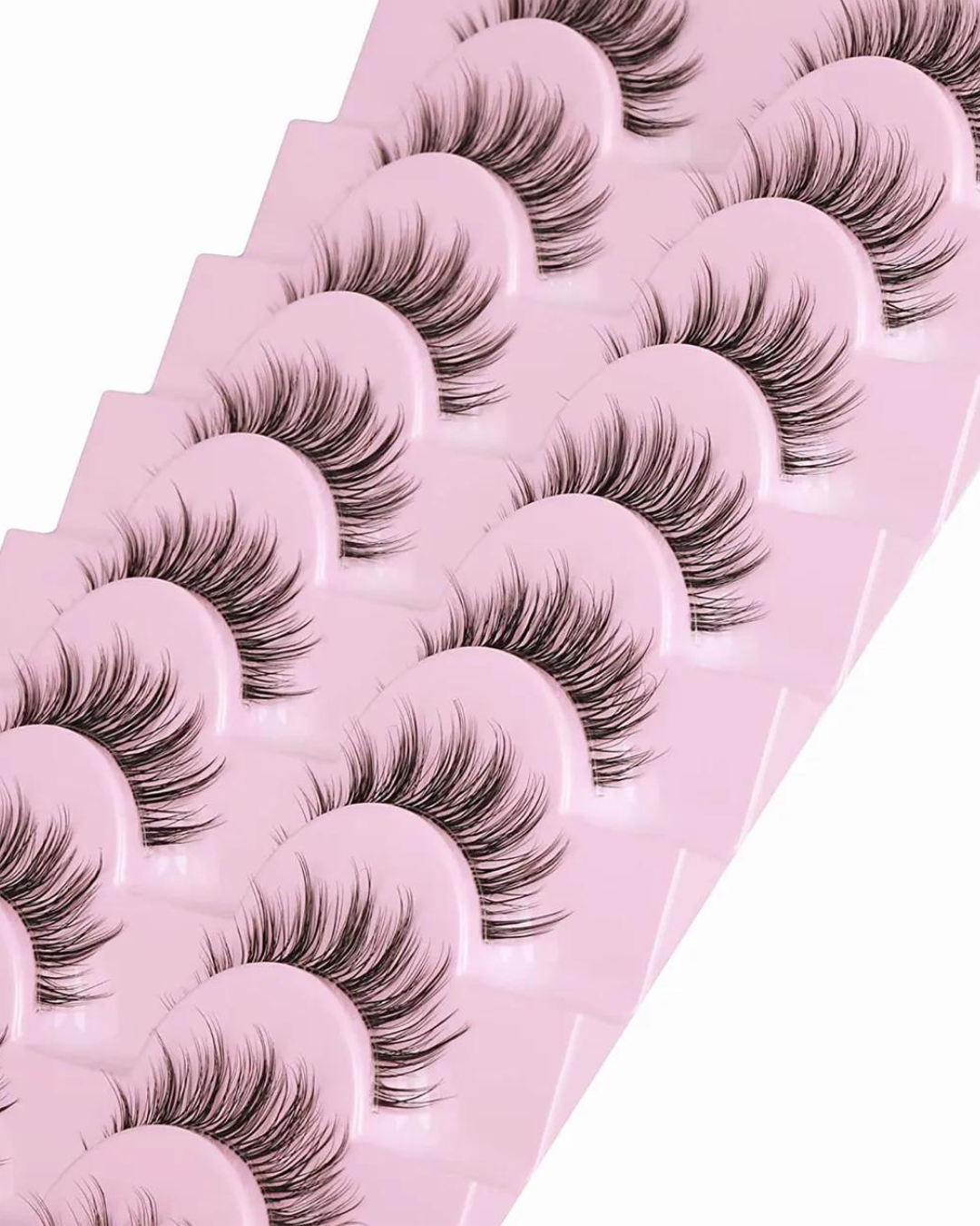 Ruairie Natural Lashes with Clear Band